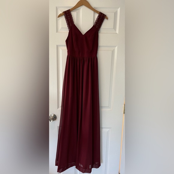 Lulus Burgundy Dress - Picture 3 of 5